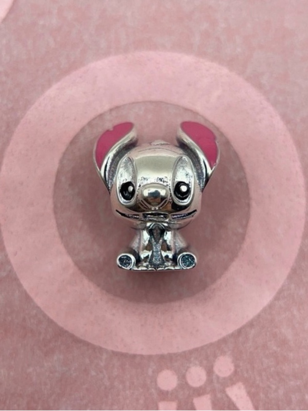 Pandora Disney Lilo & Stitch Angel Sterling Silver Charm 799507C01
